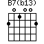 B7(b13)
