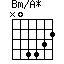 Bm/A*