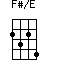 F#/E