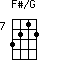 F#/G