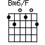 Bm6/F