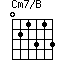 Cm7/B