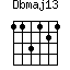 Dbmaj13