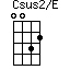 Csus2/E
