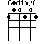 G#dim/A