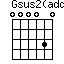 Gsus2(add6