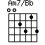Am7/Bb