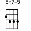 Bm7-5