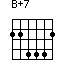 B+7