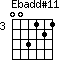 Eb(add#11)