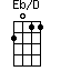 Eb/D