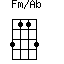 Fm/Ab