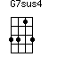 G7sus4
