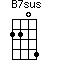 B7sus