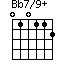 Bb7/9+