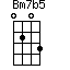 Bm7b5