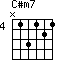 C#m7