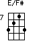 E/F#