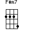 F#m7