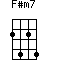F#m7