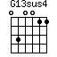 G13sus4