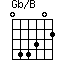 Gb/B