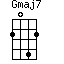 Gmaj7