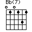 Bb(7)