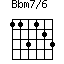 click for variations Bbm7/6