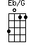 Eb/G