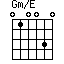 Gm/E
