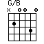 G/B