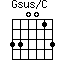 Gsus/C