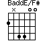 BaddE/F#