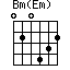 Bm(Em)