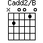 Cadd2/B=N20010_1