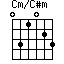 Cm/C#m