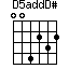 D5addD#