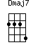 Dmaj7