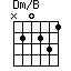 Dm/B