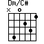 Dm/C#=N40231_1