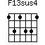 F13sus4