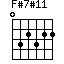 F#7#11
