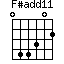 F#add11