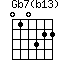 Gb7(b13)